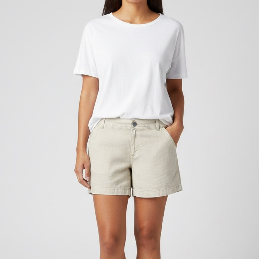 J.Crew Linen & Cotton Blend Summer Shortsβ Womenβs Size 10